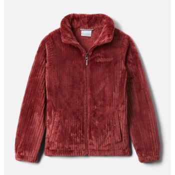 Columbia Fire Side Sherpa, Chamarras Rojos Para Niña | 962435-KQY